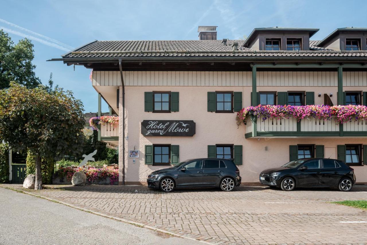 Hotel Garni Moewe Am See برين ام شيميسي المظهر الخارجي الصورة